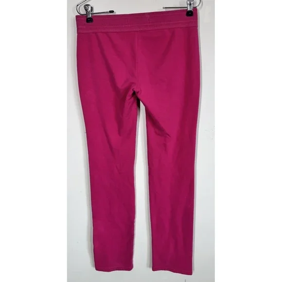 VTG Y2K Hollister Low Rise Straight Leg Sweatpants Womens S HCO Embroidered Pink - Picture 3 of 9
